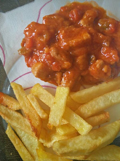 Una foto de Carne con tomate para torpes