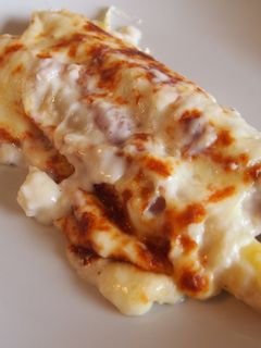 Una foto de Espárragos Blancos Naturales Gratinados