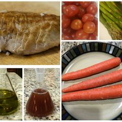 A picture of Balsamic Chicken and Veggies.