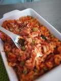 Coquillettes alla sorrentina con pisellini