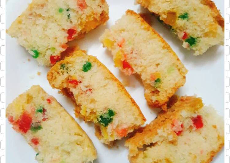Recipe of Homemade Tutti-frutti cake