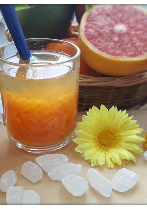 Hình của món Trà Bưởi #ngon_bất_ngờ.