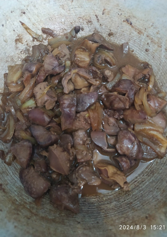 Foto resep Ati Ayam Bumbu Kecap