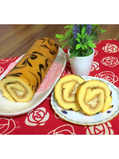 Foto resep Vanila Roll Cake (moist banget)