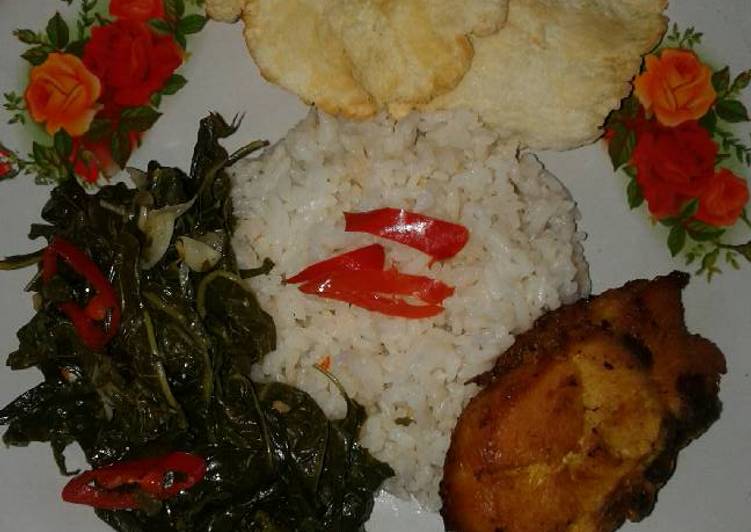 Nasi liwet komplit