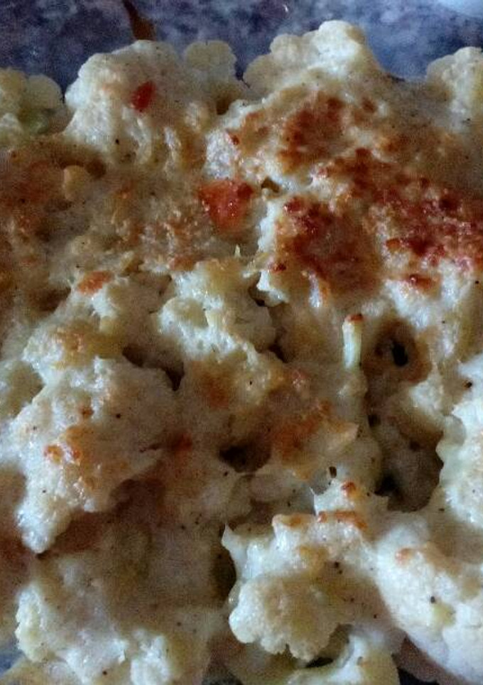 Una foto de Coliflor con bechamel