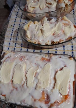 Una foto de Canelones de espinaca !!