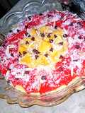 Mango custard