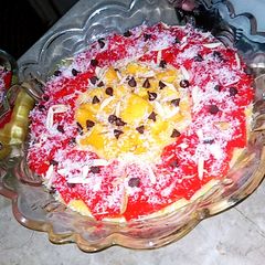 A picture of Mango custard.