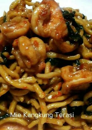 Foto resep Mie Kangkung Terasi