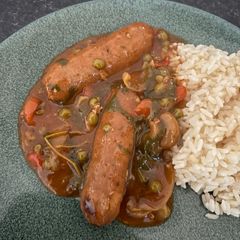 A picture of Sausage casserole.