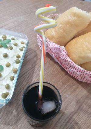 عکسی از دستور سالاد الویه عالییییی🌹🌹🌹