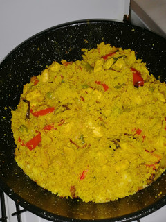 Una foto de Cous-cous de Pollo y Verduras