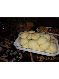 عکسی از دستور کلوچه کنجدی