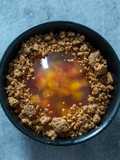Neufchâtel Cream, Caramelized Apples, Cider Jelly, and Buckwheat Crumble (Inspired by Ambroise)