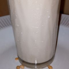 A picture of Homemade soya milk.