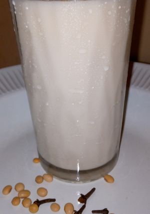 A picture of Homemade soya milk.