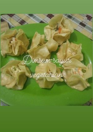 Foto resep Dimsum Sayur Vegetarian
