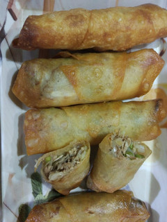 A picture of Chicken spring roll.