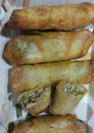 A picture of Chicken spring roll.