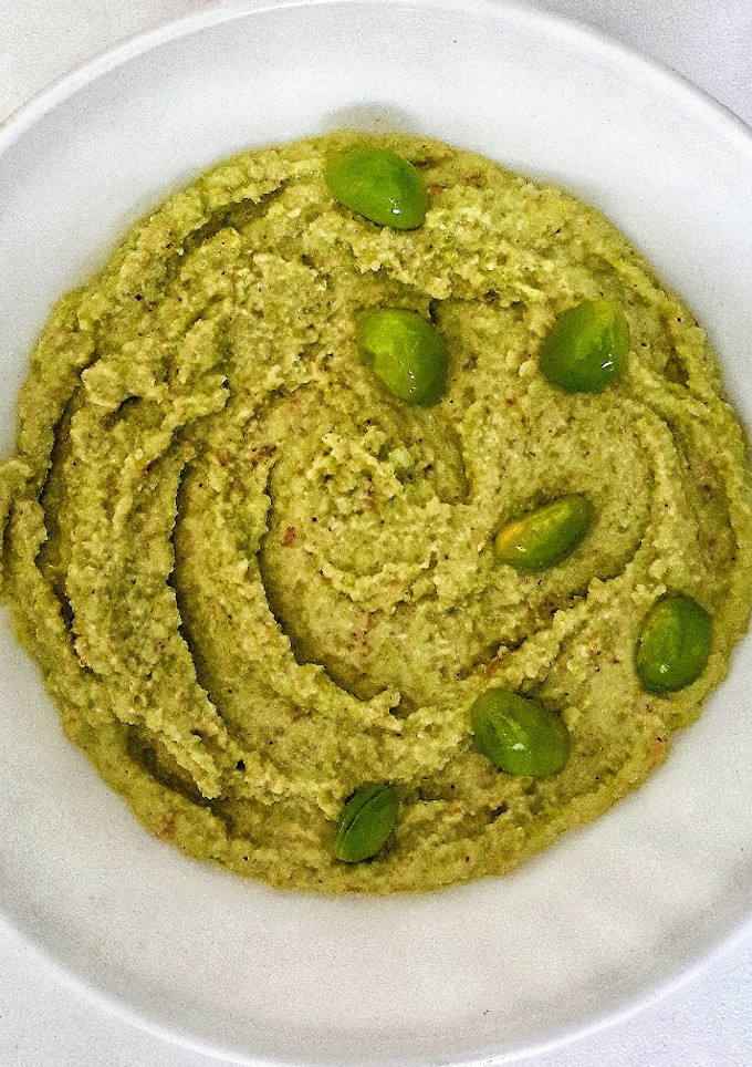 Una foto de 💚Hummus de edamame💚