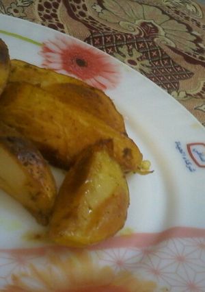 صورة لوصفة بطاطس ودجز