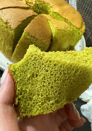 Foto resep Gluten free pandan chiffon