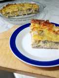 Quiche de verduras y pollo