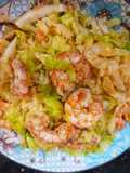 Stir-Fried Cabbage with Dried Shrimp