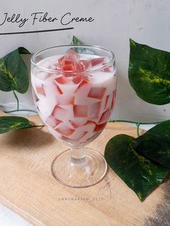 Foto resep Es Jelly Fiber Creme