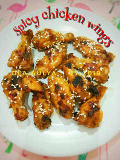 Foto resep Spicy chicken wings
