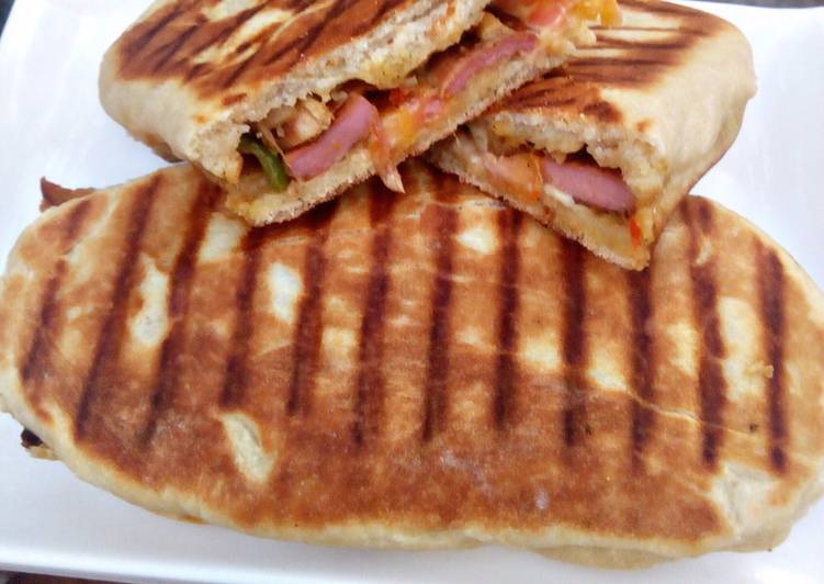 Easiest Way to Make Ultimate Grilled chicken panini sandwich