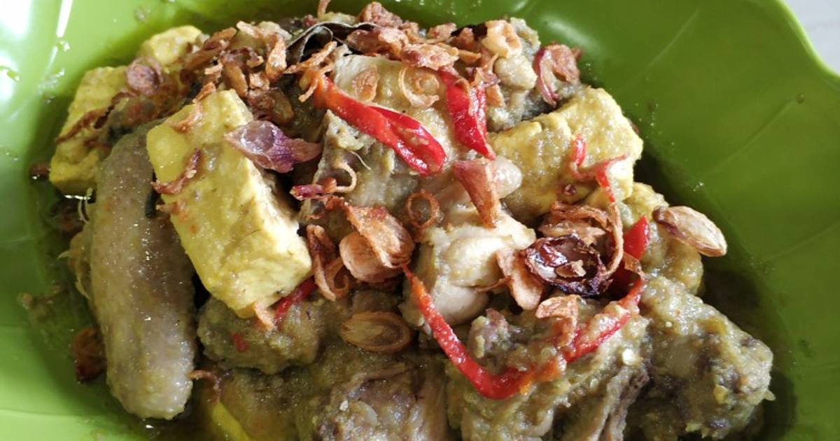 Resep Ayam Rica Rica Lombok Hijau - Surasmi J