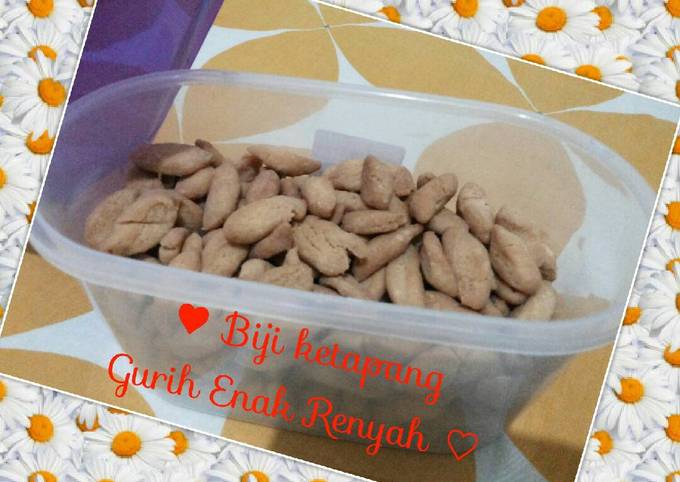 Mudah Banget Masakan Resep Biji Ketapang Gurih Enak Renyah