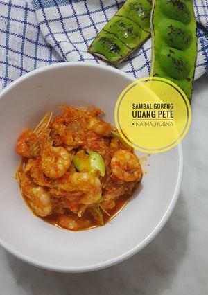 Foto resep Sambal goreng udang pete