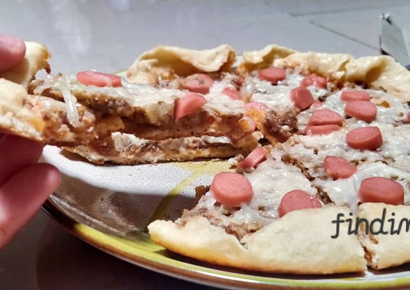 Pizza kornet