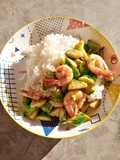 2022 3.กะหล่ำดาวผัดกุ้งน้ำมันหอย