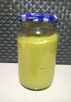 Una foto de Mayonesa de Palta súper fácil y vegana!
