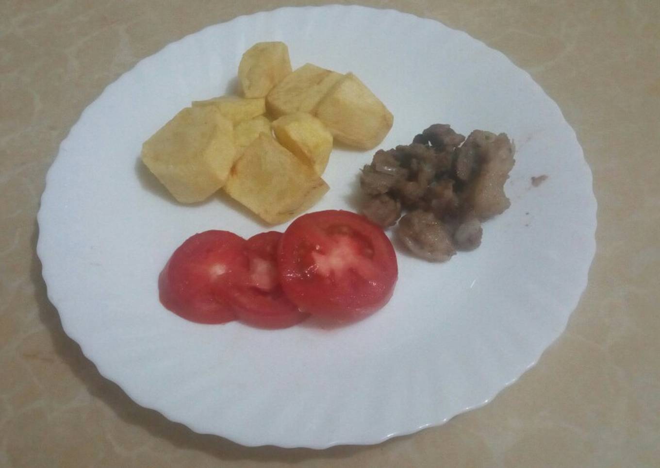 Pan Fried Pork