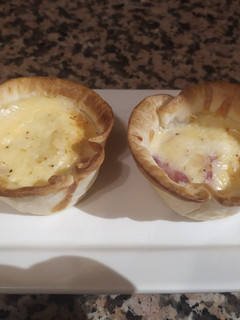 Una foto de Mini Quiche Lorraine