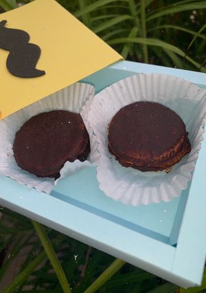 Una foto de ALFAJORES SALUDABLES para el Día del Padre👔