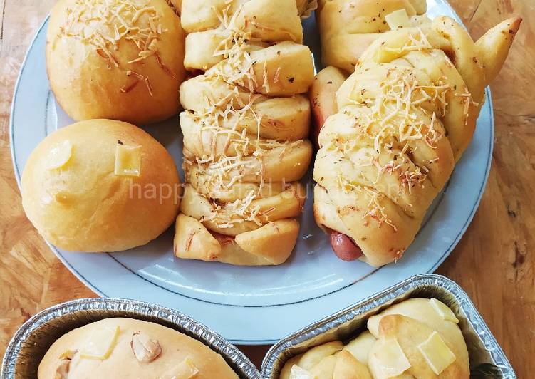 Cara Mudah Membuat Roti Manis (Takaran Sendok) yang Wajib Dicoba
