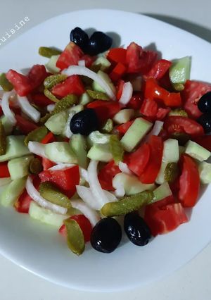 Une photo de Salade crudités 🥗