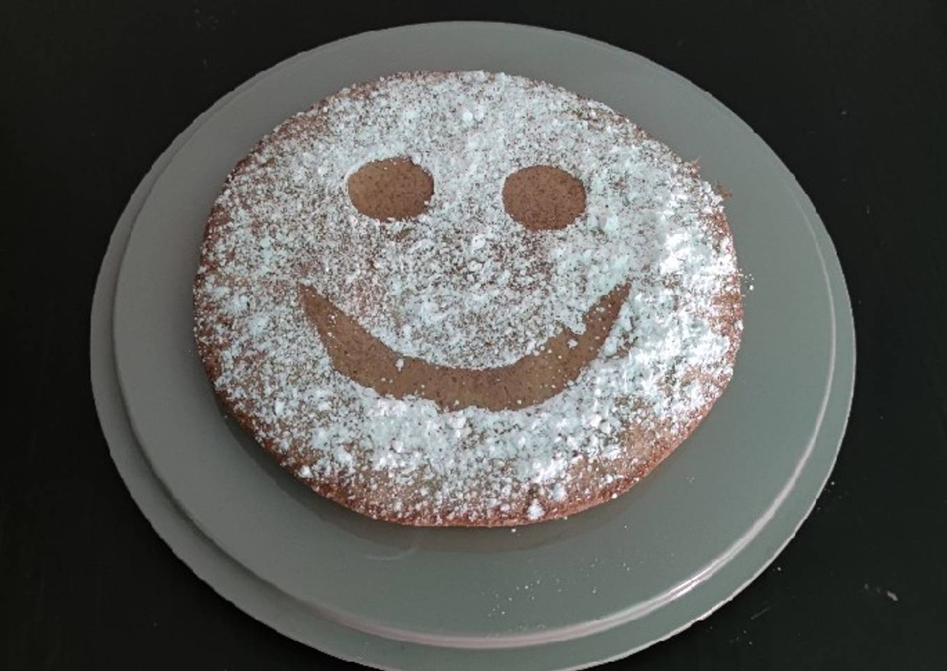 Tarta de Santiago Infantil a la Mambo de cecotec o sin ella