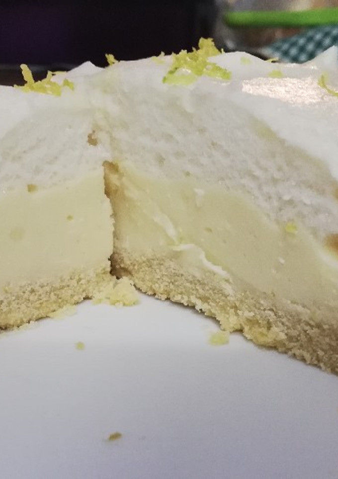 Una foto de Lemon pie para Diabéticos y celiacos