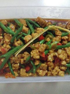 Foto resep Oreg tempe basah