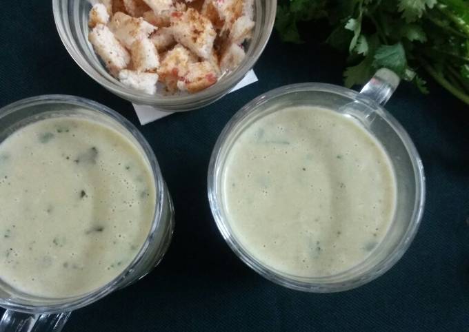 Creamy Garlic Soup