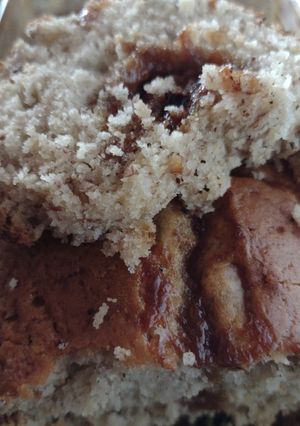 Una foto de Budín de bananan split