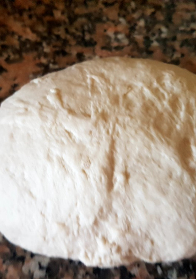 Una foto de Masa de focaccia en panificadora