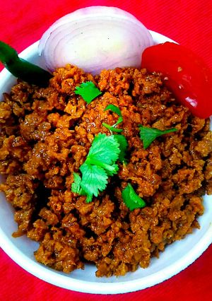 A picture of Soyabean granules.